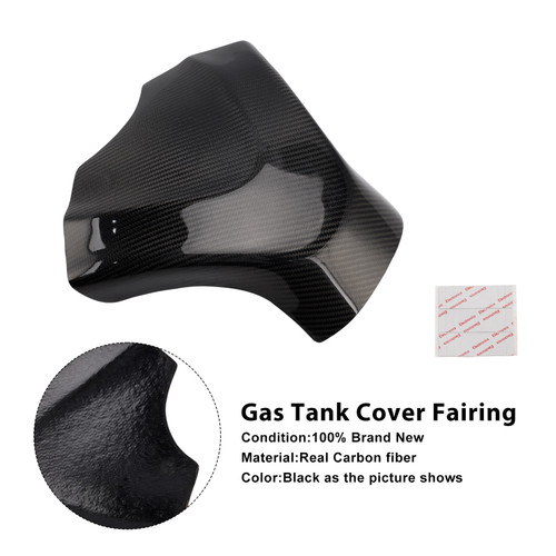2009-2016 Suzuki GSXR1000 Gas Tank Cover Fairing Real Carbon Fiber Generic