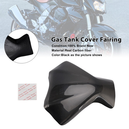 2007-2009 Kawasaki Z1000 Gas Tank Cover Fairing Real Carbon fiber Generic