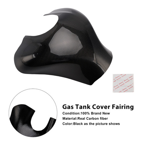 2011-2015 Kawasaki ZX-10R Gas Tank Cover Fairing Real Carbon fiber Generic