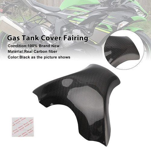 2019-2025 Kawasaki ZX-6R Gas Tank Cover Fairing Real Carbon fiber Generic