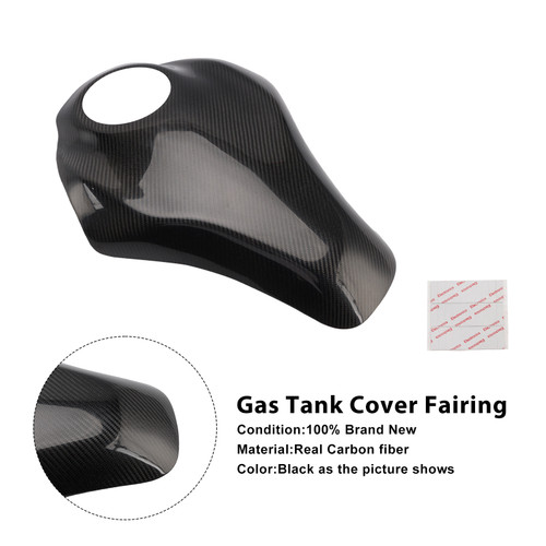 2017-2024 Kawasaki Z900 Gas Tank Cover Fairing Real Carbon fiber Generic