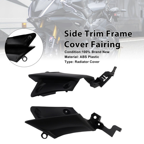 2003-2009 YAMAHA YZF-R6 YZF-R6S Side Trim Frame Cover Fairing Black Generic