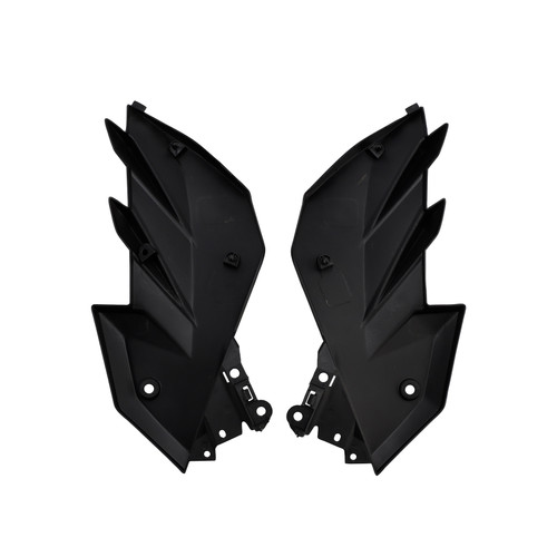 2013-2018 Kawasaki Z250 Z300 Tank Side Panel Cover Fairing Black Generic