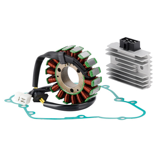 1996-2002 Kawasaki KLF220 Bayou 220 2WD Generator Stator Regulator Rectifier Gasket Set Generic