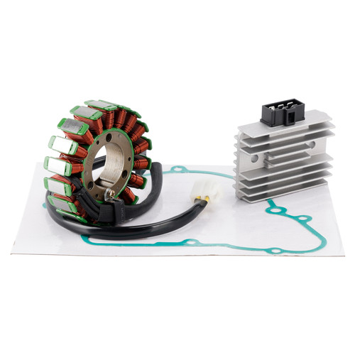 2003-2011 Kawasaki KLF250 Bayou 250 2WD Generator Stator Regulator Rectifier Gasket Set Generic