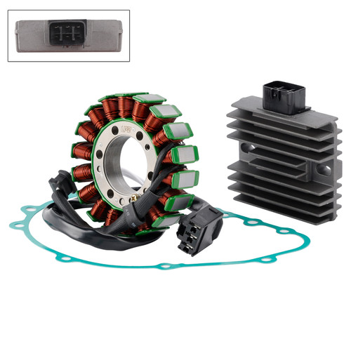 2013-2016 Kawasaki ZR800 Z800/ ABS Generator Stator Regulator Rectifier Gasket Set Generic