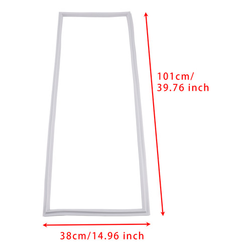 1PC RV Refrigerator Door Gasket 3851228019.(push in type) Lower Door For Dometic RM1350