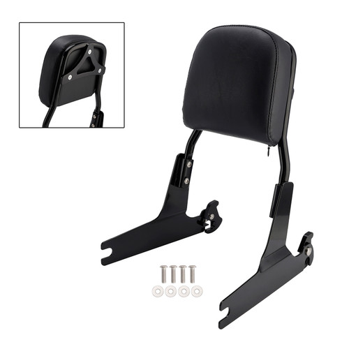 2000-2017 Softail Sissy Bar Passenger Sissy Bar Backrest Black Generic