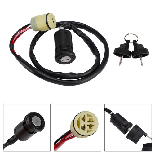 1998-2023 Honda Trx500 2005-2006 420 450 650 680 350 Ignition Key Switch 35100-Hp0-A00 Generic