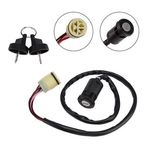 1998-2023 Honda Trx500 2005-2006 420 450 650 680 350 Ignition Key Switch 35100-Hp0-A00 Generic