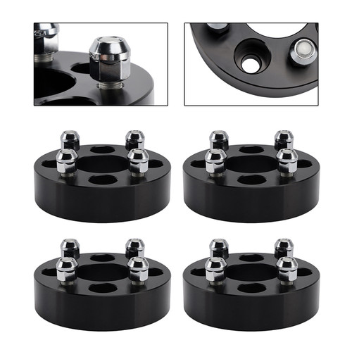 Yamaha Club Car Ezgo 1.5 Inch Golf Cart Wheel Spacers Kit With Lug Nuts Generic