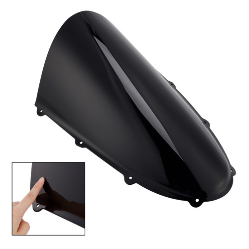 2025- DUCATI Panigale V4 V4S ABS Plastic Windshield Windscreen Black Generic