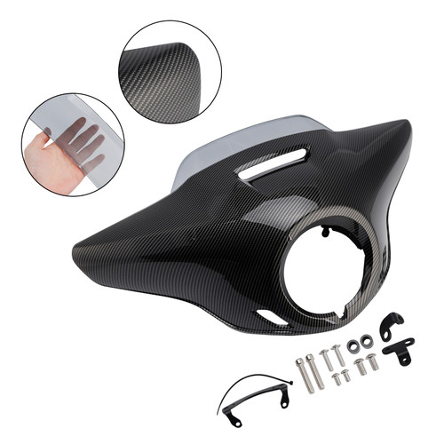 2021-2024 HONDA CM300 CM500 Windshield Headlight Fairing Carbon+Gray Generic