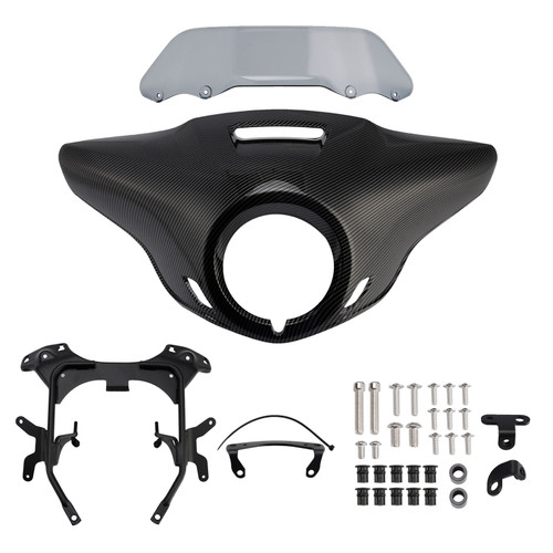 2021-2024 HONDA CM300 CM500 Windshield Headlight Fairing Carbon+Gray Generic