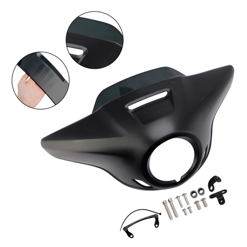 2021-2024 HONDA CM300 CM500 Windshield Headlight Fairing Matte Black+Black Generic