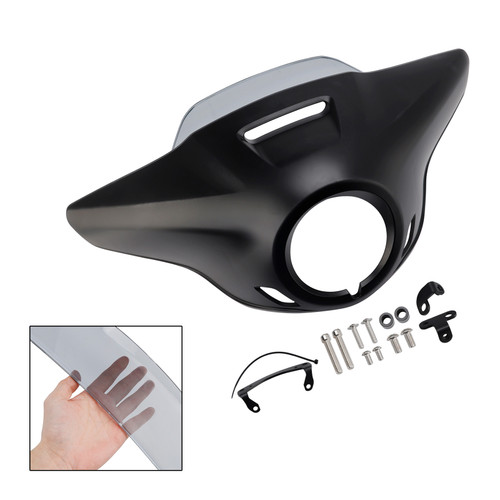 2021-2024 HONDA CM300 CM500 Windshield Headlight Fairing Matte Black+Gray Generic