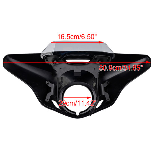 2021-2024 HONDA CM300 CM500 Windshield Headlight Fairing Matte Black+Gray Generic