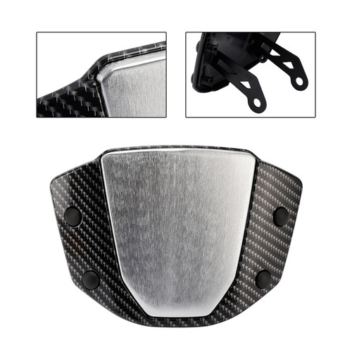 2024-2025 HONDA CB650R Windshield WindScreen Silver+Simulated Carbon Generic