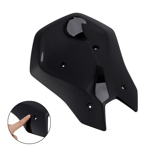 2025- Kawasaki Z900 ABS Plastic Windshield Windscreen Black Generic