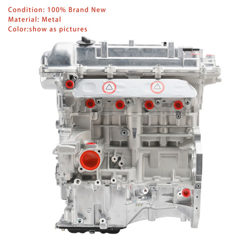 G4FD 1.6L Engine Block Assembly for Hyundai Kia 2012-2019 | Long Block Gas Engine for Direct Replacement