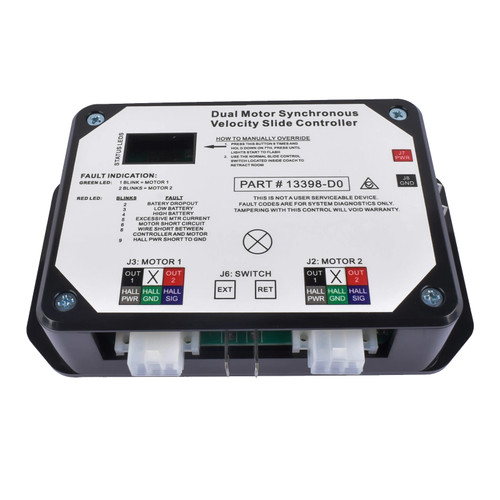 13398-D0 Dual Motor Synchronous Velocity Slide Controller For Lippert V-Sync II