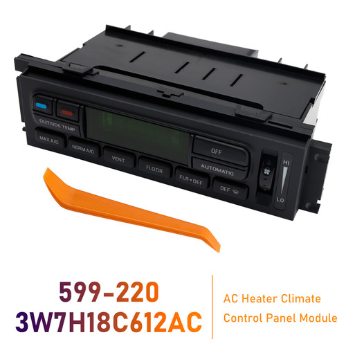 2003-2004 Mercury Marauder AC Heater Climate Control Panel Module 3W7H18C612AC Generic