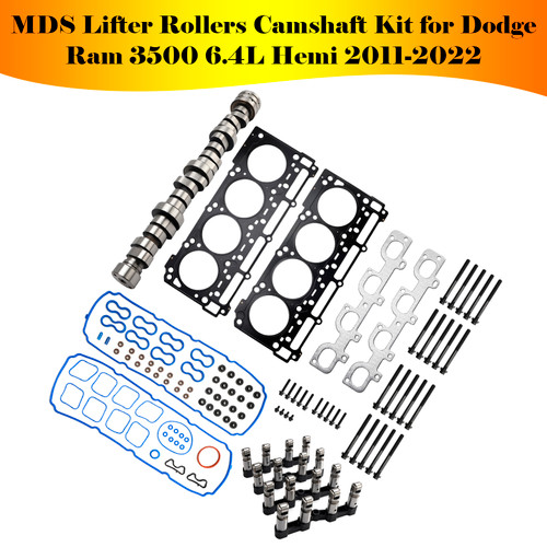 2012-2019 Dodge Charger 6.4L 392ci V8 HEMI MDS Lifter Rollers Camshaft Kit 05037398AC Generic
