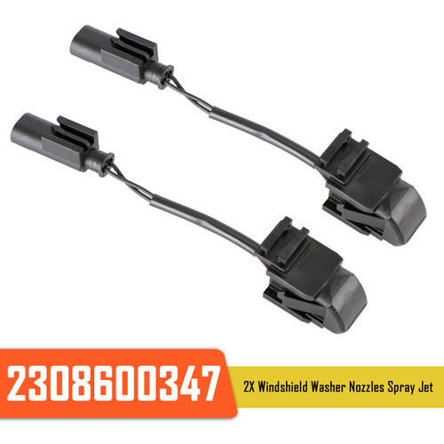 2006-2013 BMW E90 E91 E92 2X Windshield Wiper Nozzle Spray Jet Heated 61667131299 Generic