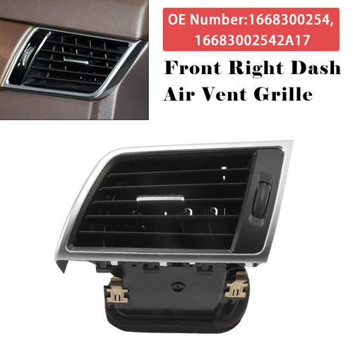 2013-2015 Mercedes Benz ML Class (W166) Front Right Dash Air Vent Grille 1668300254 Generic