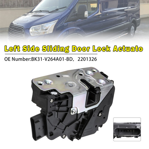 2014-2024 Ford Transit MK8 Left Side Sliding Door Lock Actuator BK31-V264A01-BD Generic