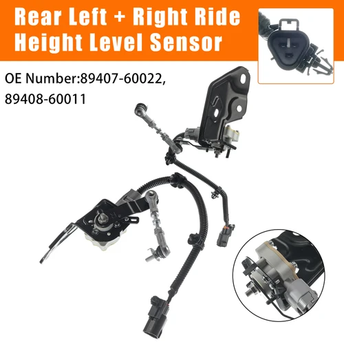 2003-2009 Toyota 4Runner Sport Utility V8 4.7L Petrol Ride Height Level Sensor Rear Left+Right Generic