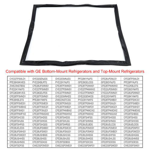 WR14X36194 Freezer Door Gasket for GE Refrigerator Freezer Models