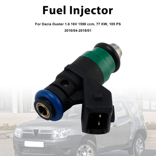 2010-2018 Dacia Duster 1.6 1Pcs Fuel Injector 8200132254 Generic