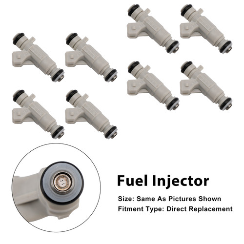 2001-2003 Audi S6 S8 4.2L V8 8Pcs Fuel Injector 0280155988 077133551Q Generic