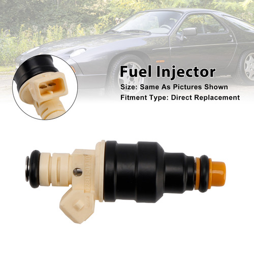 1987-1995 Porsche 928 5.0L 5.4L V8 1Pcs Fuel Injector 0280150730 92860611902 Generic