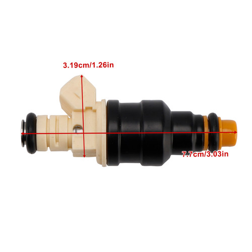 1987-1995 Porsche 928 5.0L 5.4L V8 1Pcs Fuel Injector 0280150730 92860611902 Generic