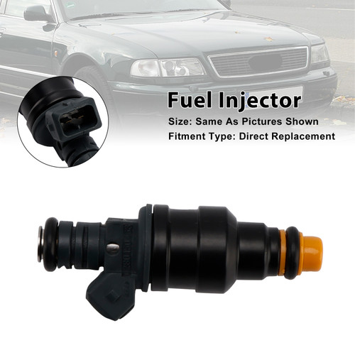 1988-1998 Audi A8 V8 S6 S4 Quattro 3.6L 3.7L 4.2L 1Pcs Fuel Injector 0280150463 Generic