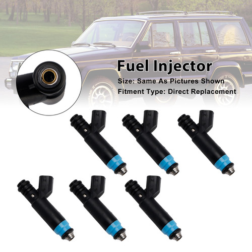 2000-2003 Dodge RAM 1500 VAN 5.2L V8 6Pcs Fuel Injector 280155784 Generic