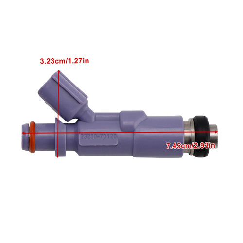2005-2009 Toyota 4Runner Toundra 1Pcs Fuel Injector 23250-70120 Generic