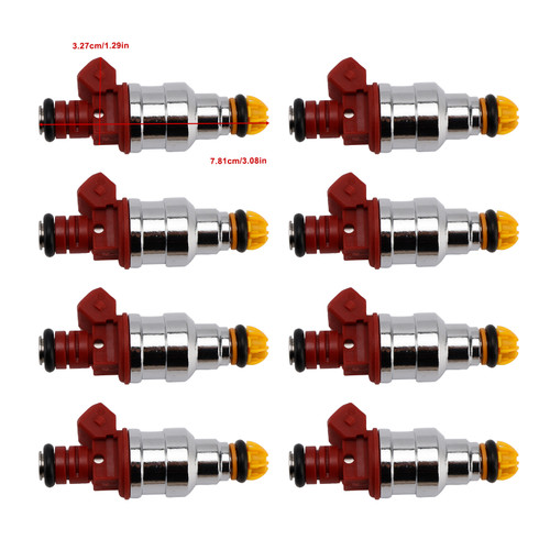 1993-1998 BMW 540i 740i 3.0L 4.0L 4.4L V8 8Pcs Fuel Injector 0280150778 Generic
