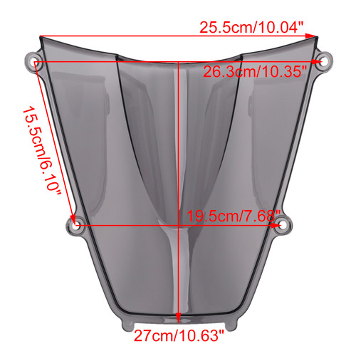 2021-2025 HONDA CBR600RR Windshield Gray Generic