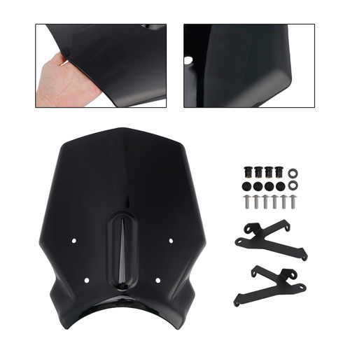 2024-2025 HONDA CB650R Windshield Black Generic