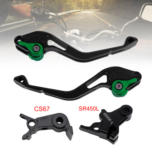 2024-2026 VOGE DS900X 900DSX Racing Brake & Clutch Levers Green Generic