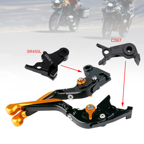 2024-2026 VOGE DS900X 900DSX Adjustable Folding Extendable Racing Brake & Clutch Levers Gold Generic