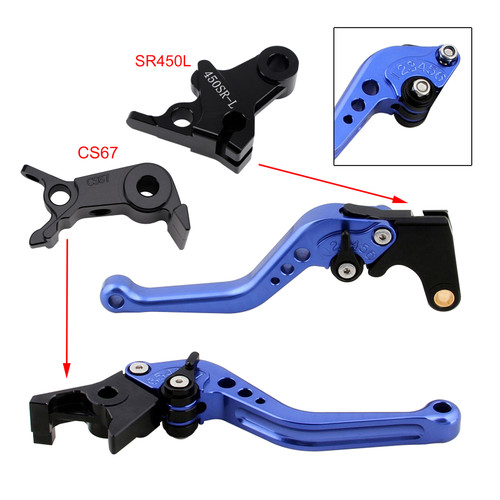 2024-2026 VOGE DS900X 900DSX Short Clutch Brake Lever Blue Generic
