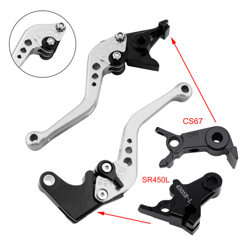 2024-2026 VOGE DS900X 900DSX Short Clutch Brake Lever Silver Generic