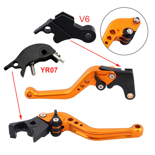 2024-2025 YAMAHA XSR900 XSR900GP MT-09 MT-09SP Short Clutch Brake Lever Gold Generic