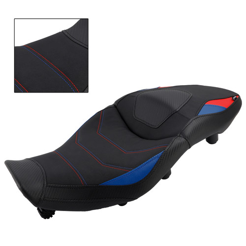 2020-2024 BMW S1000XR Rider Passenger Seat Front Rear Cushion -20mm Blue Generic