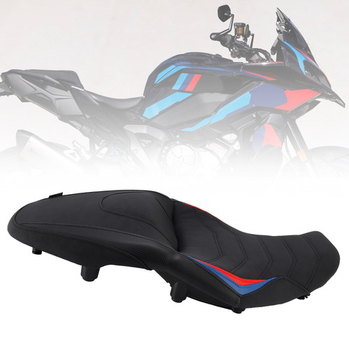 2024-2025 BMW M1000XR Rider Passenger Seat Front Rear Cushion -20mm Red Generic
