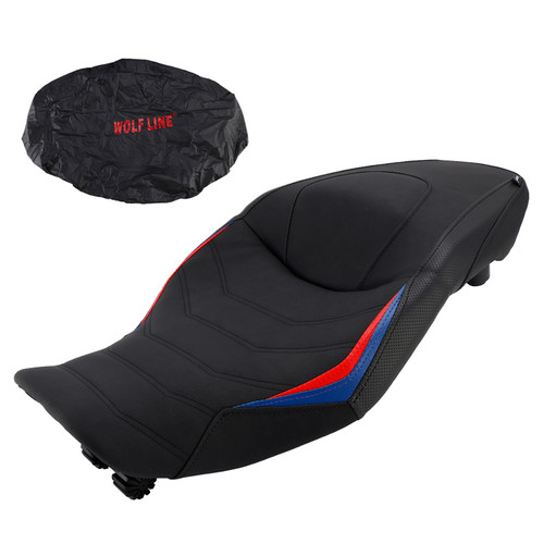 2020-2024 BMW S1000XR Rider Passenger Seat Front Rear Cushion -20mm Red Generic